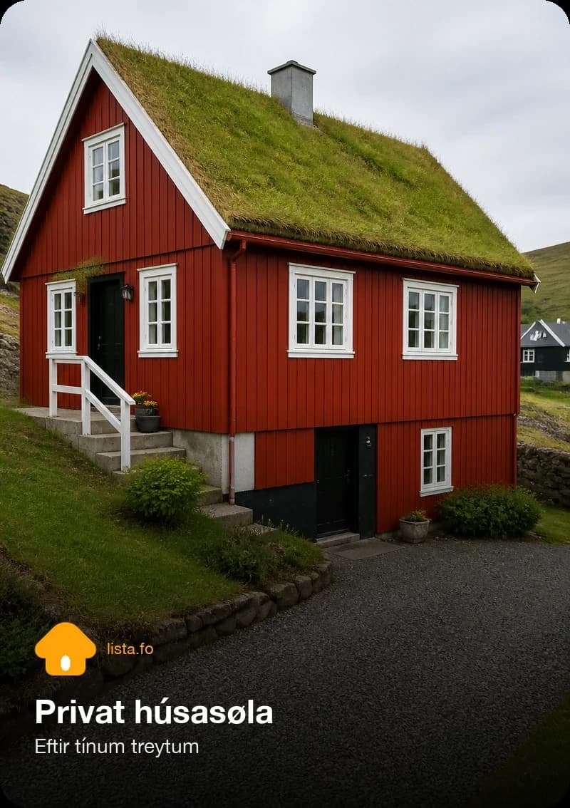 Lista.fo — privat húsasøla