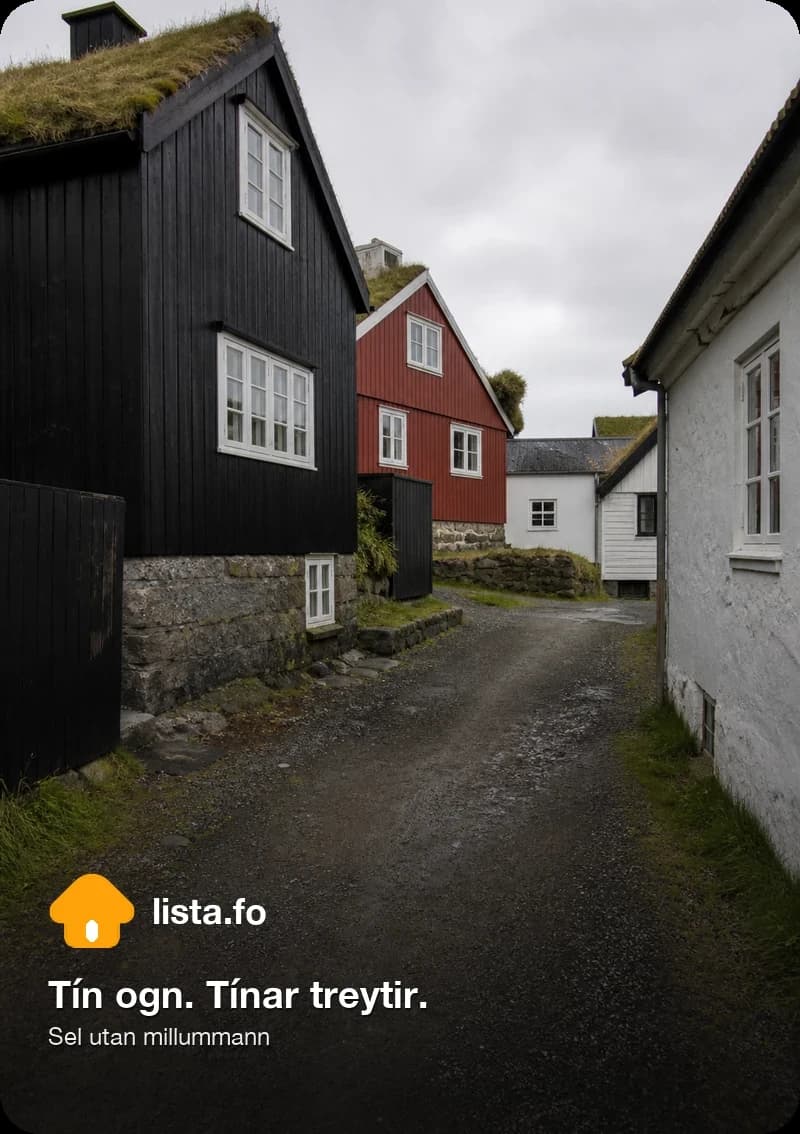 Lista.fo — privat húsasøla