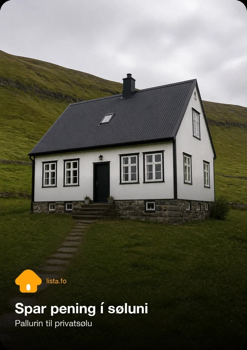 Lista.fo — privat húsasøla